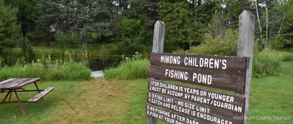 Photo Washburn Co Tourism Kid's Fishing Pond